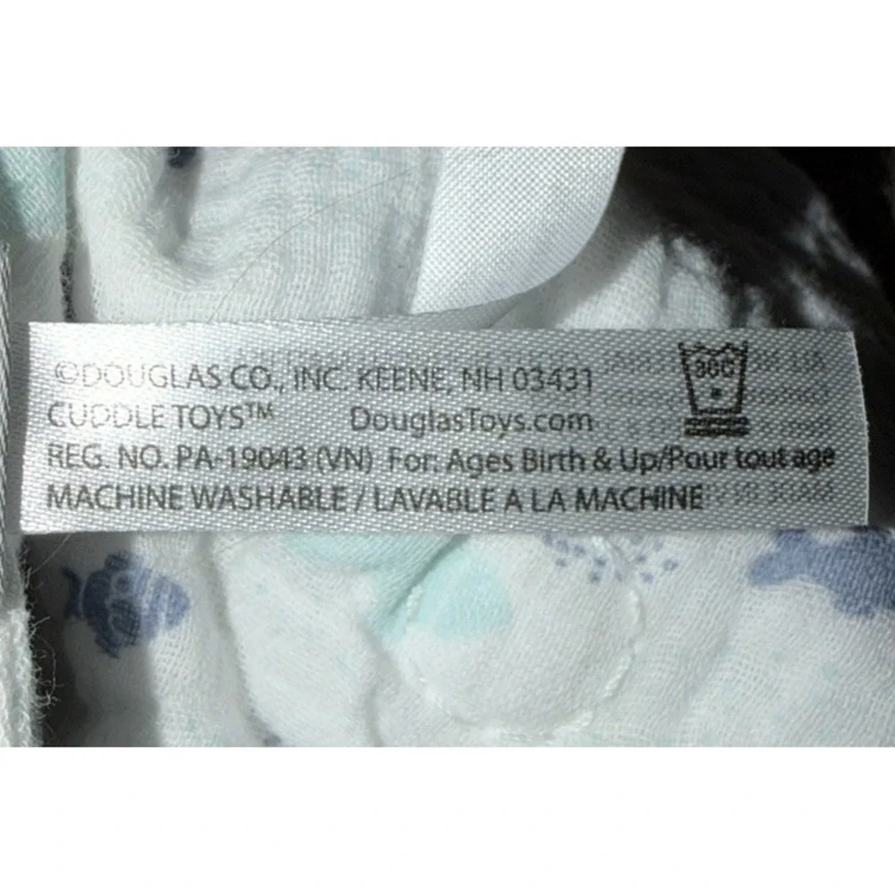 Douglas Baby Indy Sea Otter Paci Lovey Baby‎ Plush Toy Muslin Knotted Satin 2021